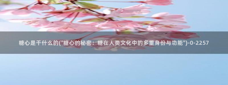 糖心vlog免费视频：糖心是干什么的(\
